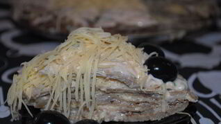 Печеночный тортик