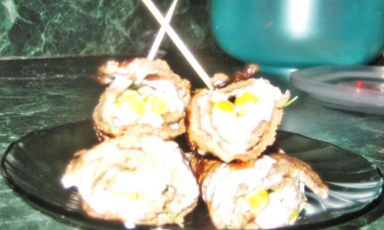 Рецепт печеночные рулетики