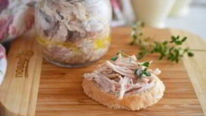 рийет из кролика