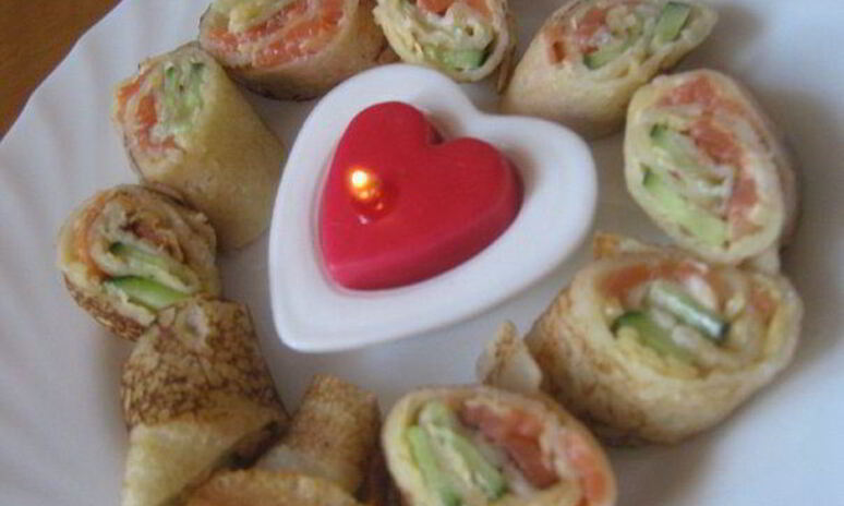 Рецепт блинные роллы