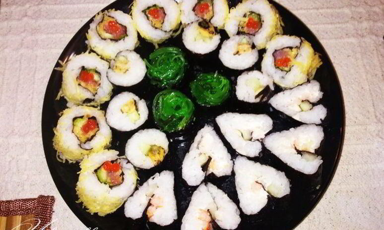 Рецепт роллы ассорти