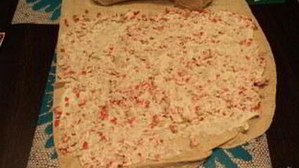 роллы из лаваша с крабовыми палочками