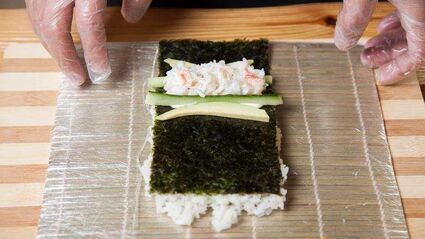 роллы радуга