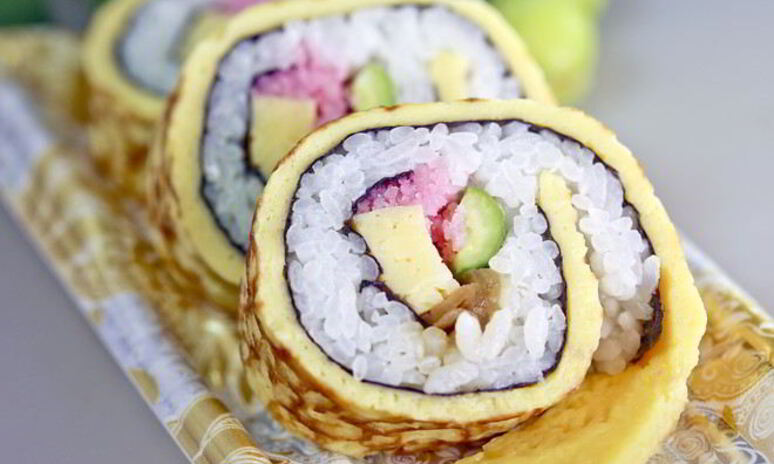 Рецепт роллы с огурцом