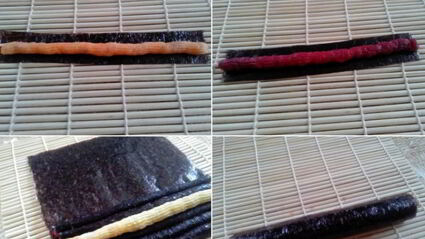 роллы с сельдью