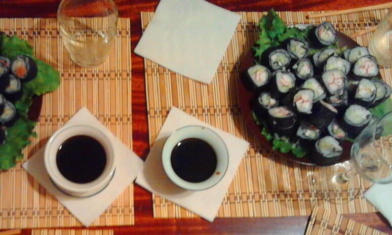 Рецепт роллы с семгой