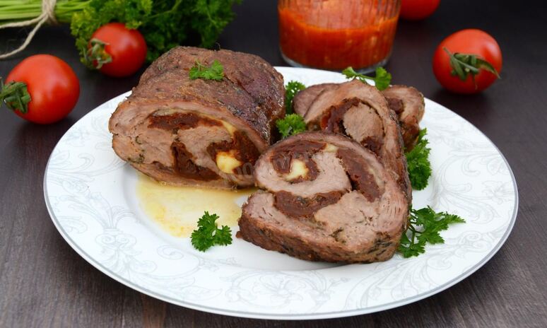 Рецепт говяжий рулет