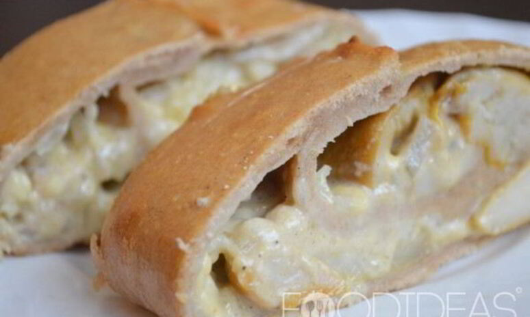 Рецепт картофельный рулет с грибами