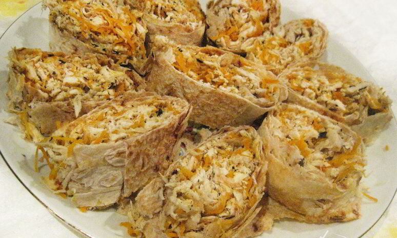 Рецепт куриный рулет по-грузински