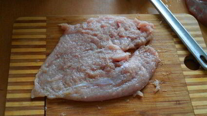 куриные рулетики с сальсой