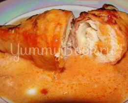 Куриные рулетики