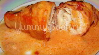 Куриные рулетики