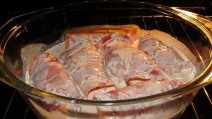 куриные рулетики