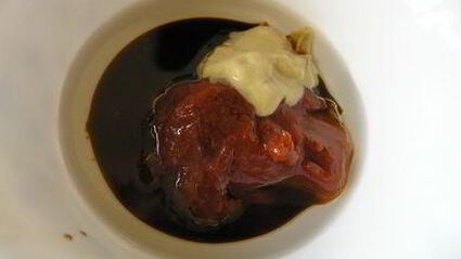 мясной рулет с сыром и зеленью