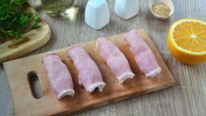 мясные рулетики с сюрпризом