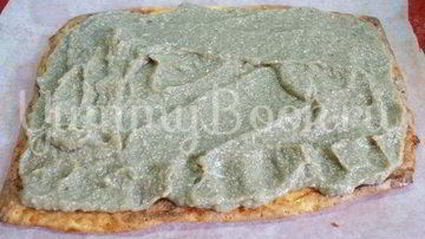 омлет-рулет с курицей и грибами