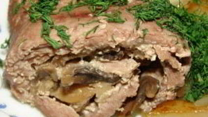 рулет из индейки в фольге