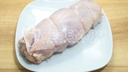 рулет из куриной грудки