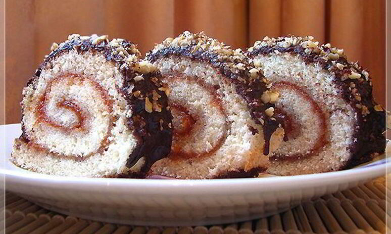 Рецепт рулет когда гости на подходе