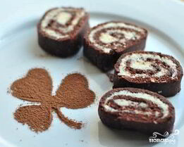 Рулет Mинутка без выпечки