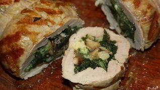 Рулет на сковороде