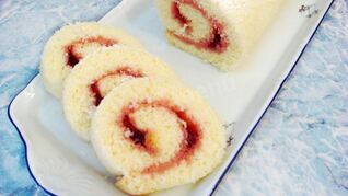 Рулет с желе