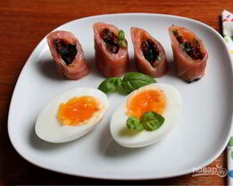 Рулетики из семги