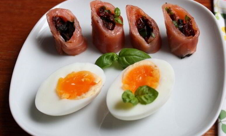 Рецепт рулетики из семги