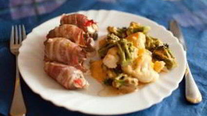 рулетики из свинины с сыром