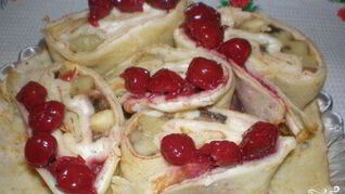 Рулеты из блинов