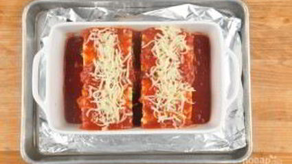 рулеты с грибами и шпинатом