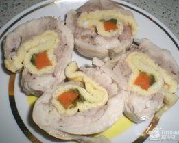 Самые нежные куриные рулетики