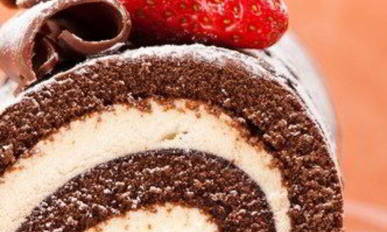 Рецепт шоколадный рулет буше де ноэль с маскарпоне