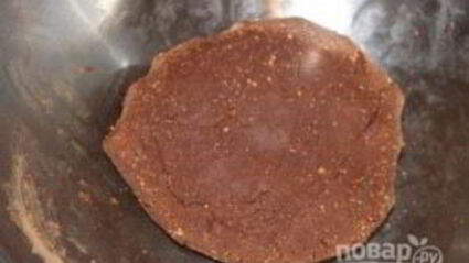 шоколадный рулет из печенья