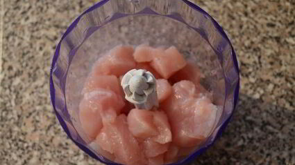 тыквенно-яичный рулет с куриной начинкой