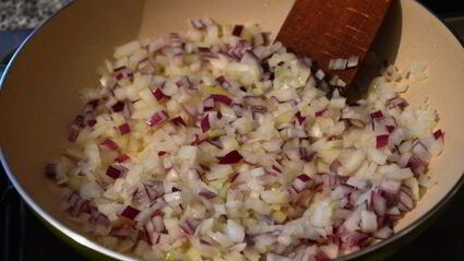 тыквенно-яичный рулет с куриной начинкой