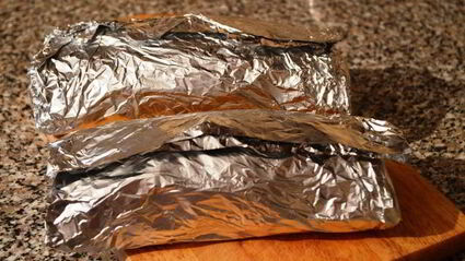 тыквенно-яичный рулет с куриной начинкой