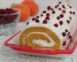 Тыквенный рулет