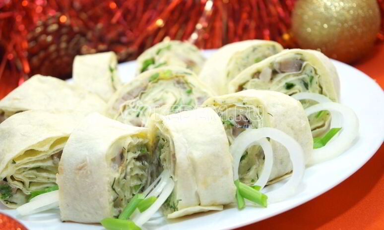 Рецепт закусочный рулет русская душа