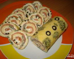 Закусочный рулет Тигровый