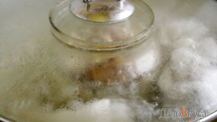 сало с чесноком на водяной бане в банке