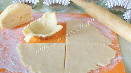 тарталетки с сыром