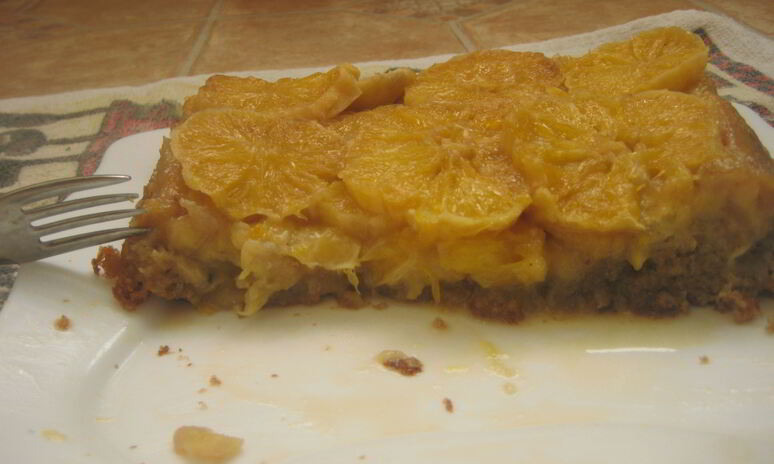 Рецепт апельсиново-банановый тарт татен