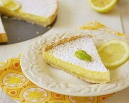 Французский тарт лимонный