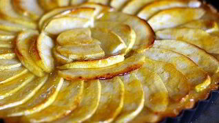 Французский тарт яблочный