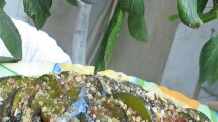 изысканный сливовый тарт