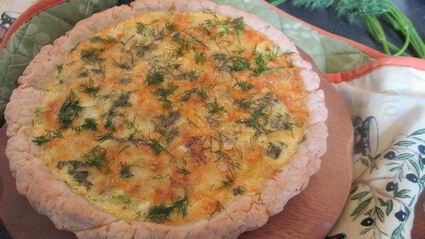 кабачковый тарт