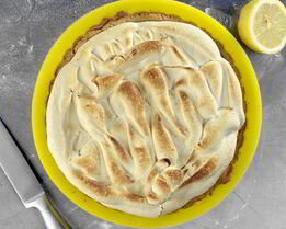 Лимонный тарт с меренгой