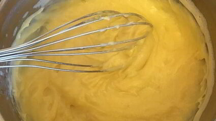 малиновый тарт с заварным кремом