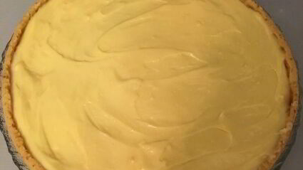 малиновый тарт с заварным кремом